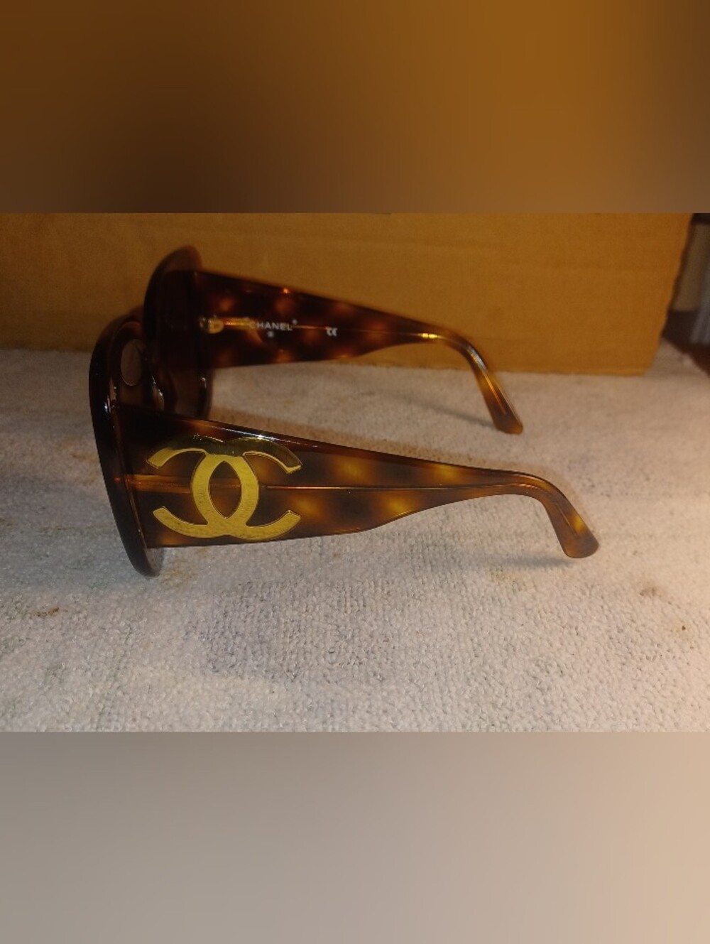 Ladies Chanel Vintage Sunglasses 05255 Made In Italy